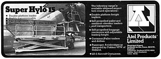 Aviation Traders (Engineering) - ATEL Super Hylo Baggage Loader  
