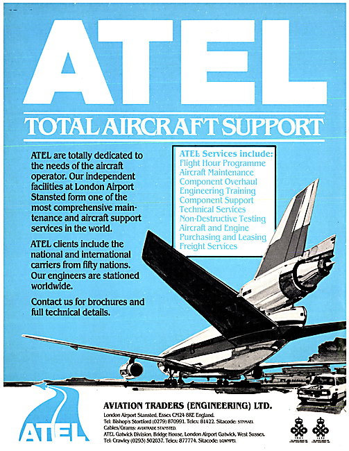 ATEL Aviation Traders Engineering Stansted                       