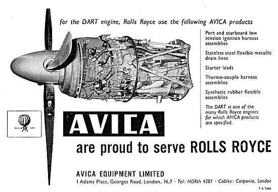 Avica Pipe Assemblies & Pipework Components For Aircraft         