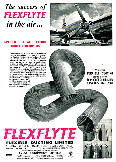 Avica Flexyflyte Flexible Ducting                                