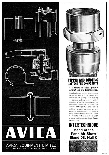 Avica Piping & Ducting Systems & Components                      