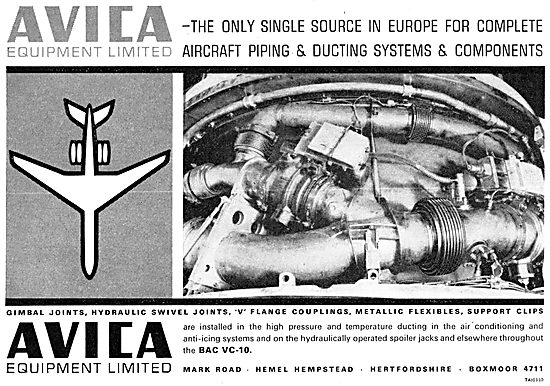 Avica Aircraft Piping & Ducting Systems                          