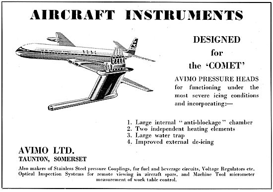 Avimo Aircraft Instruments Equipment                             