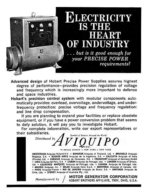 Aviquipo Electrical Equipment - Hobart                           