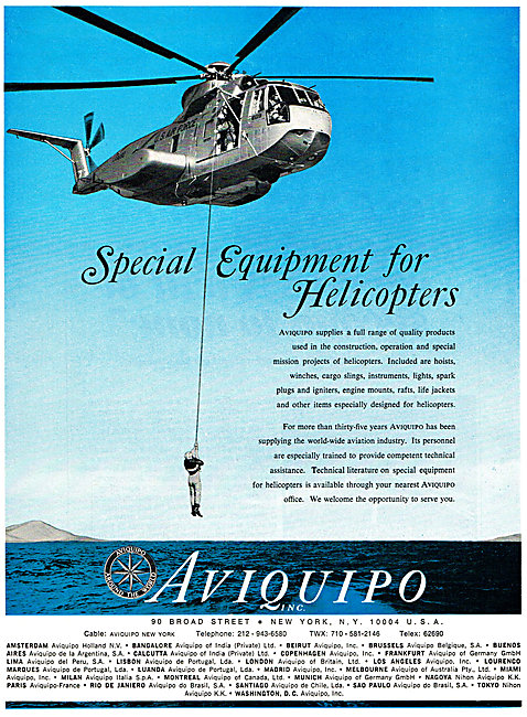 Aviquipo Aircraft Parts Stockists                                