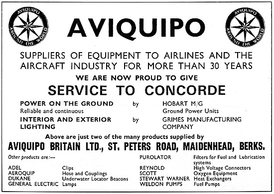 Aviquipo Aircraft Parts Stockists                                