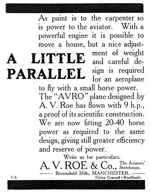 Avro - A.V.Roe & Co                                              