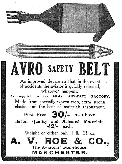 Avro Safety Belt                                                 