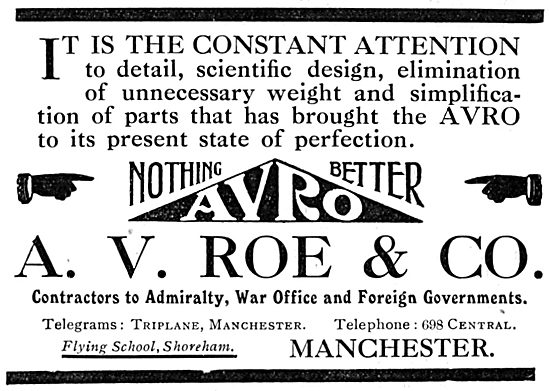 A.V.Roe & Co - Avro                                              