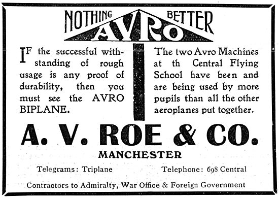 A.V.Roe & Co - Avro Biplane                                      