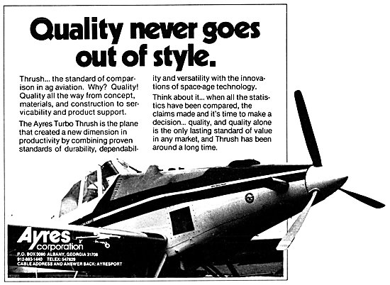 Ayres Turbo Thrush 1981                                          