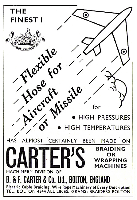  B. & F.Carter. Carter's Hoses.                                  