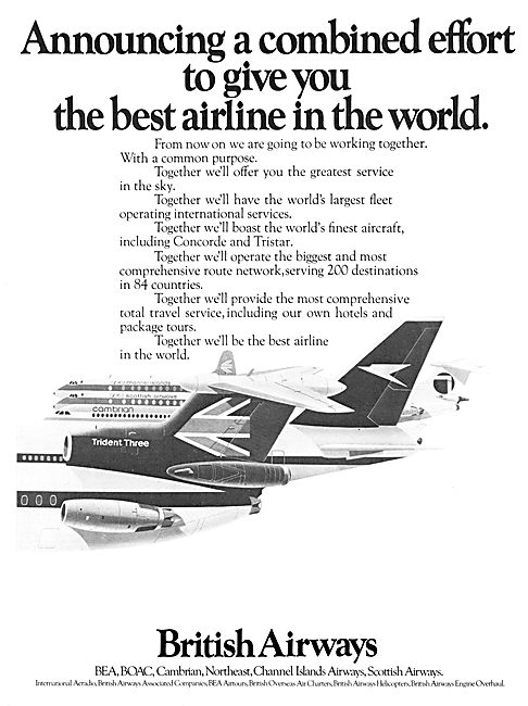 British Airways 1973                                             