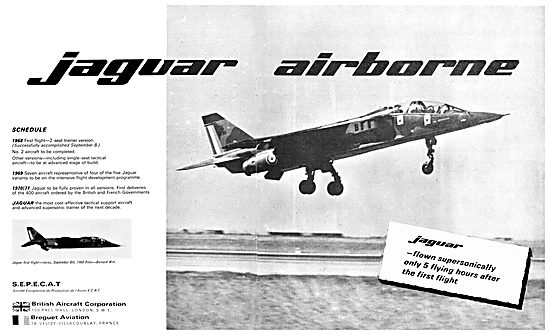 British Aircraft Corporation - BAC Breguet Jaguar                