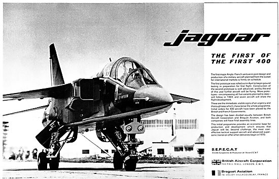 British Aircraft Corporation - BAC Breguet SEPECAT  Jaguar       