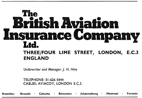 The British Aviation Insurance Company                           
