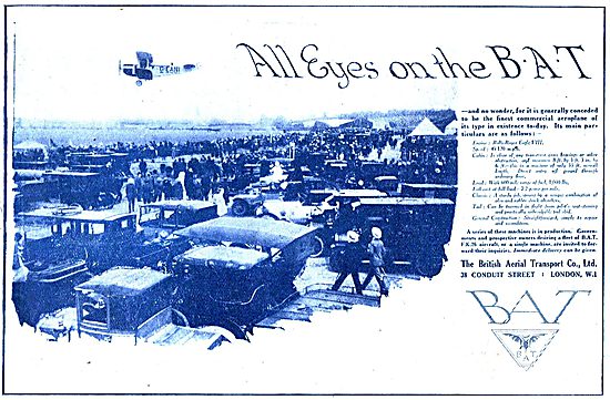 All Eyes On The BAT Commercial Aeroplane                         