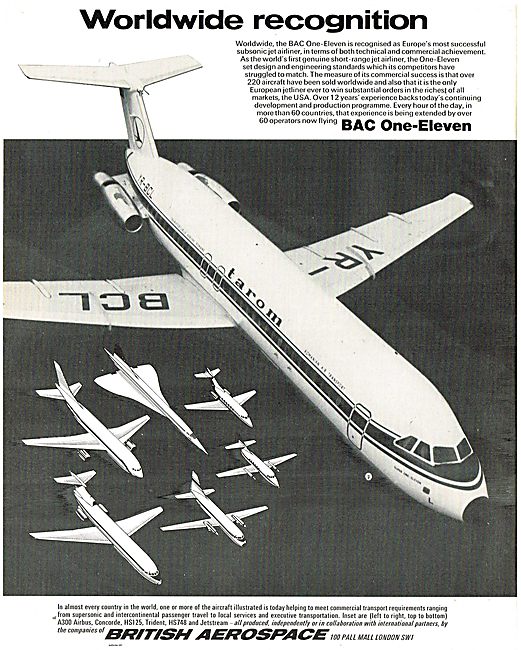 British Aerospace: BAe BAC 1-11                                  