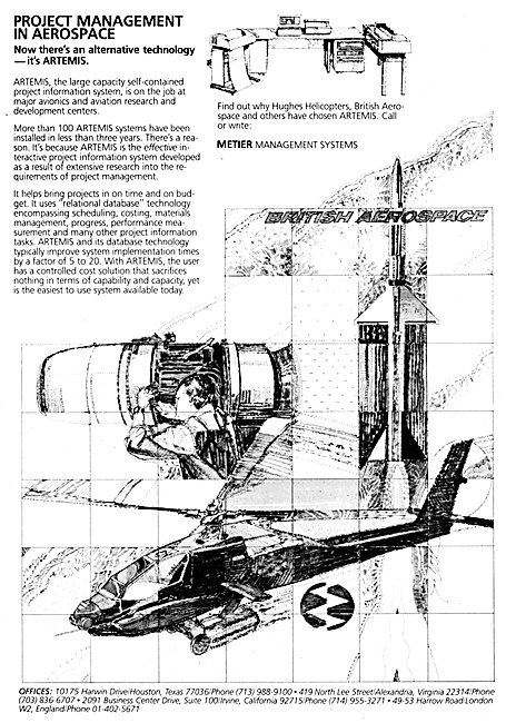 British Aerospace ARTEMIS Project Management Technology 1980     