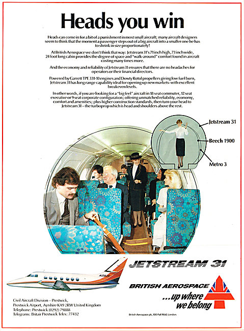 British Aerospace BAe Jetstream 31                               