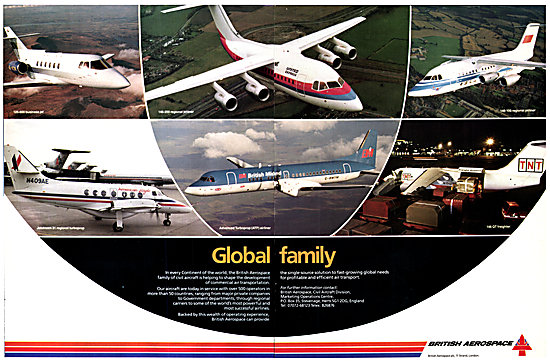 British Aerospace  BAe Aircraft 1988                             