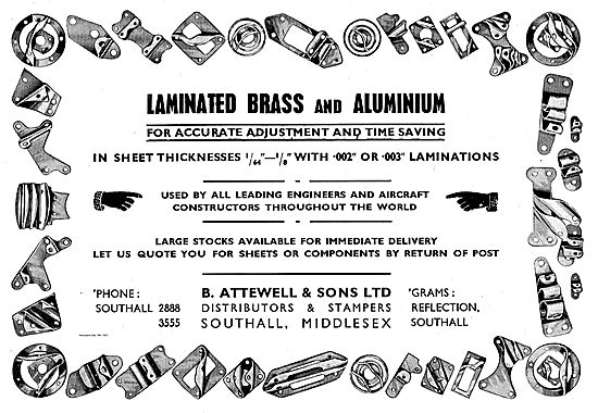 B. Attewell Laminated Brass & Aluminium                          