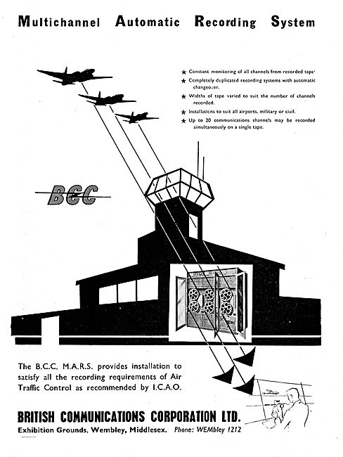 BCC Mars ATC Recording & Monitoring Installations                