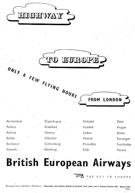 British European Airways - BEA                                   