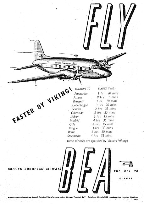 British European Airways - BEA                                   