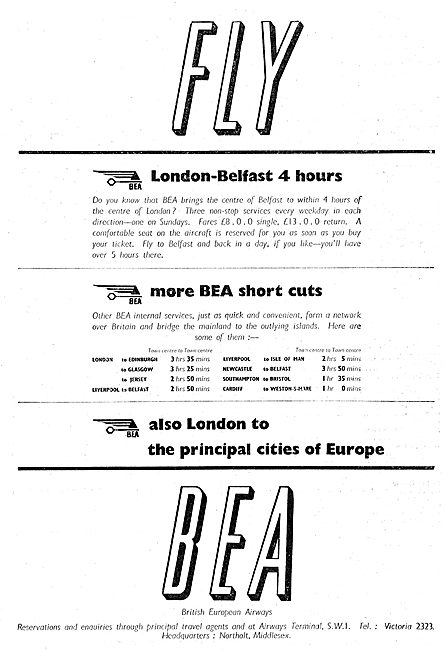 British European Airways - BEA                                   