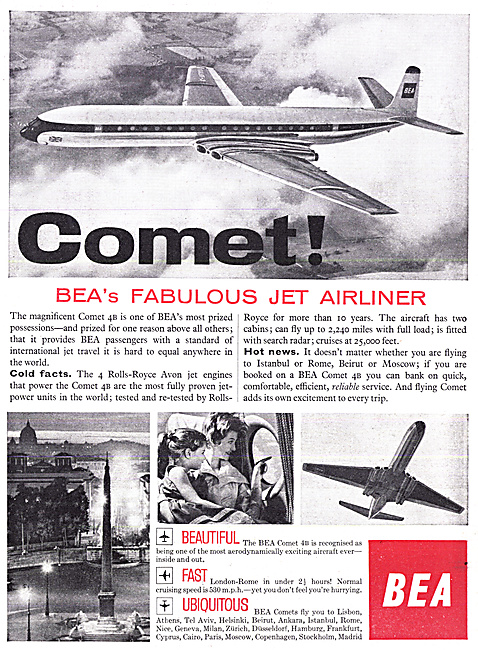 BEA  British European Airways                                    