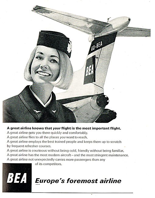 BEA  -  British European Airways                                 