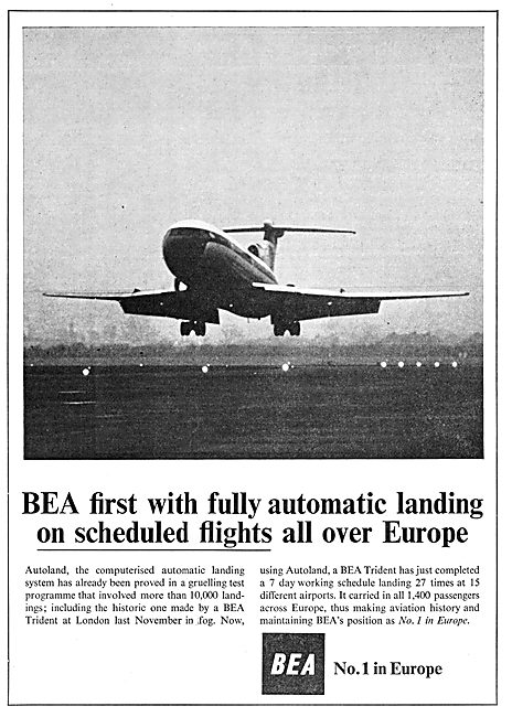 BEA British European Airways                                     