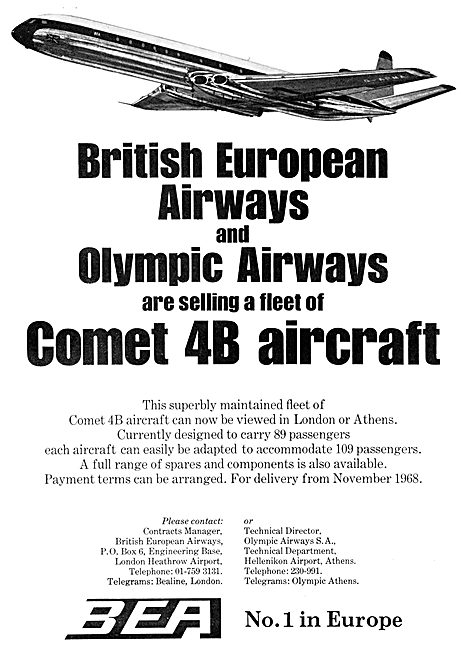 British European Airways - BEA                                   