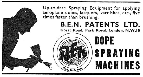 B.E.N.Patents Portable Dope Spraying Machine                     