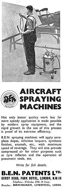 B.E.N.Patents Portable Dope Spraying Machine                     