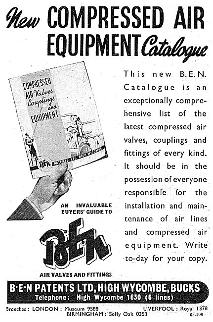 B.E.N.Patents BEN Compressed Air Units                           