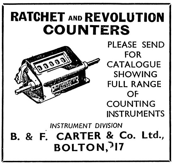 B.& F.Carter Ratchet Counters                                    