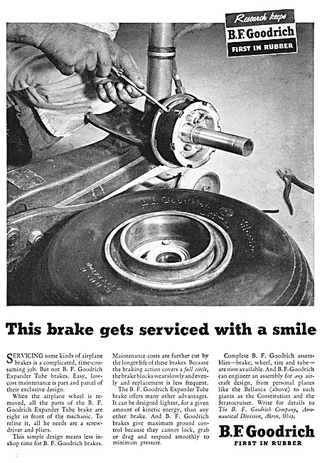 B.F.Goodrich Aircraft Brakes                                     