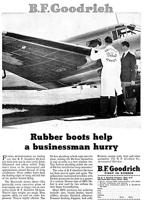 B.F.Goodrich Rubber De-Icing Boots                               