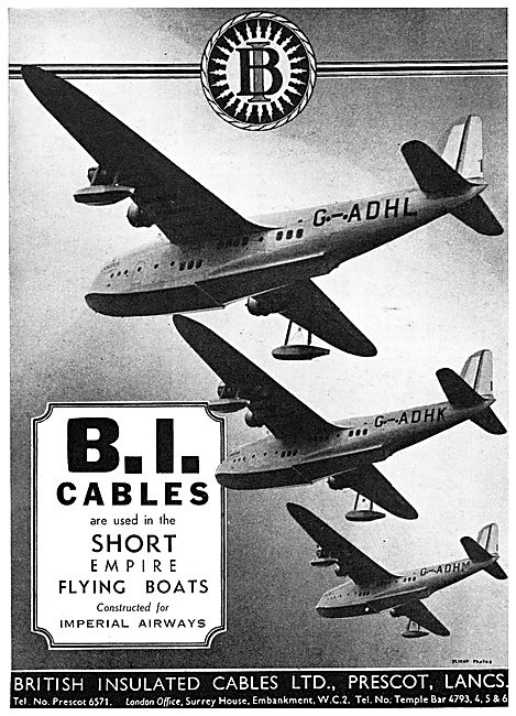 B.I.Cables - Aircraft Wiring & Cables                            