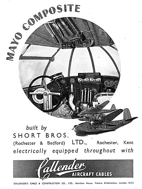 Callender's Electrical Cables For Aircraft                       