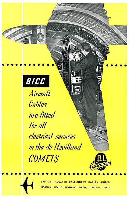 BICC Aircraft Electrical Cables - PTFE                           