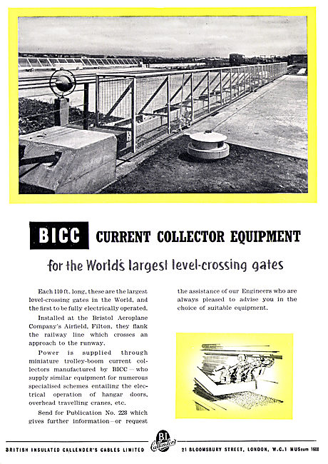BICC Airfield Electrical Cables                                  