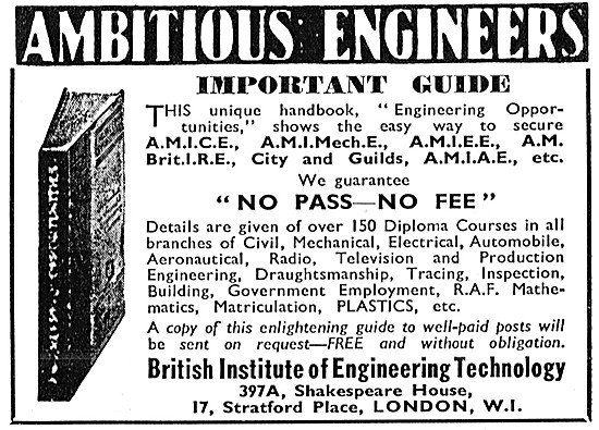The British Institute Of Engineering Technololgy                 