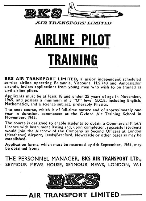 BKS Air Transport Pilot Training Opportunities - OATS            