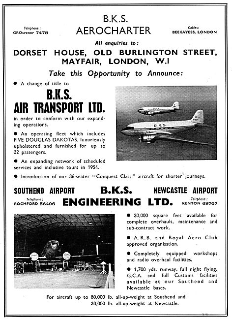 BKS Southend Airport - Aircraft Enginerring & Charter            