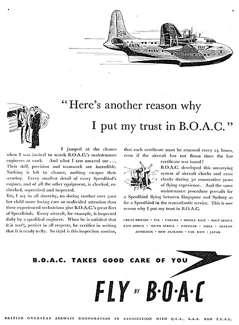 British Overseas Airways Corporation BOAC                        