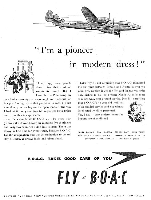 British Overseas Airways Corporation BOAC                        