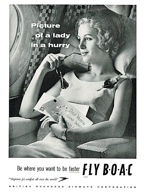 BOAC - Picture Of A Lady In A Hurry                              